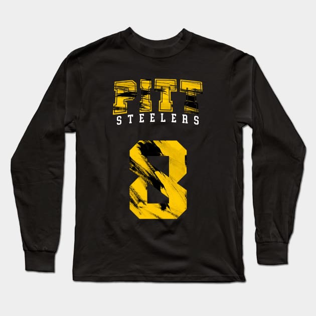 Pitt 8 Long Sleeve T-Shirt by NFLapparel